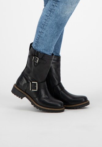 Travelin Boots 'Silkeborg' in Black: front