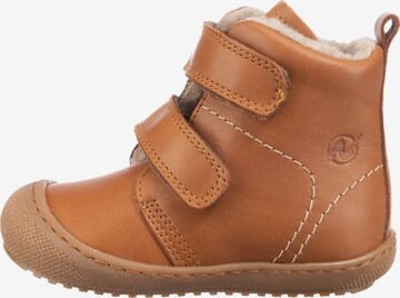 NATURINO Stiefel 'Bubble' in Braun