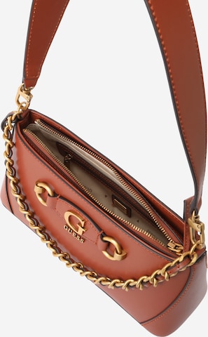 GUESS Shoulder Bag 'IZZY' in Brown