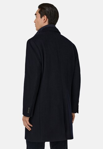 Boggi Milano Between-seasons coat in Blue