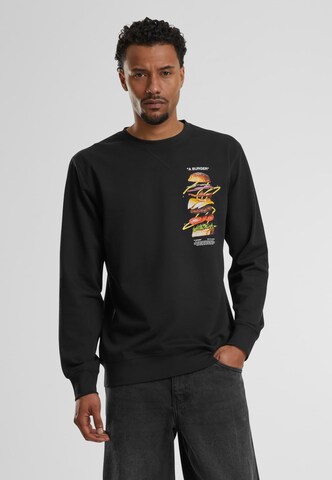 MT Men Sweatshirt in Schwarz: Vorderseite
