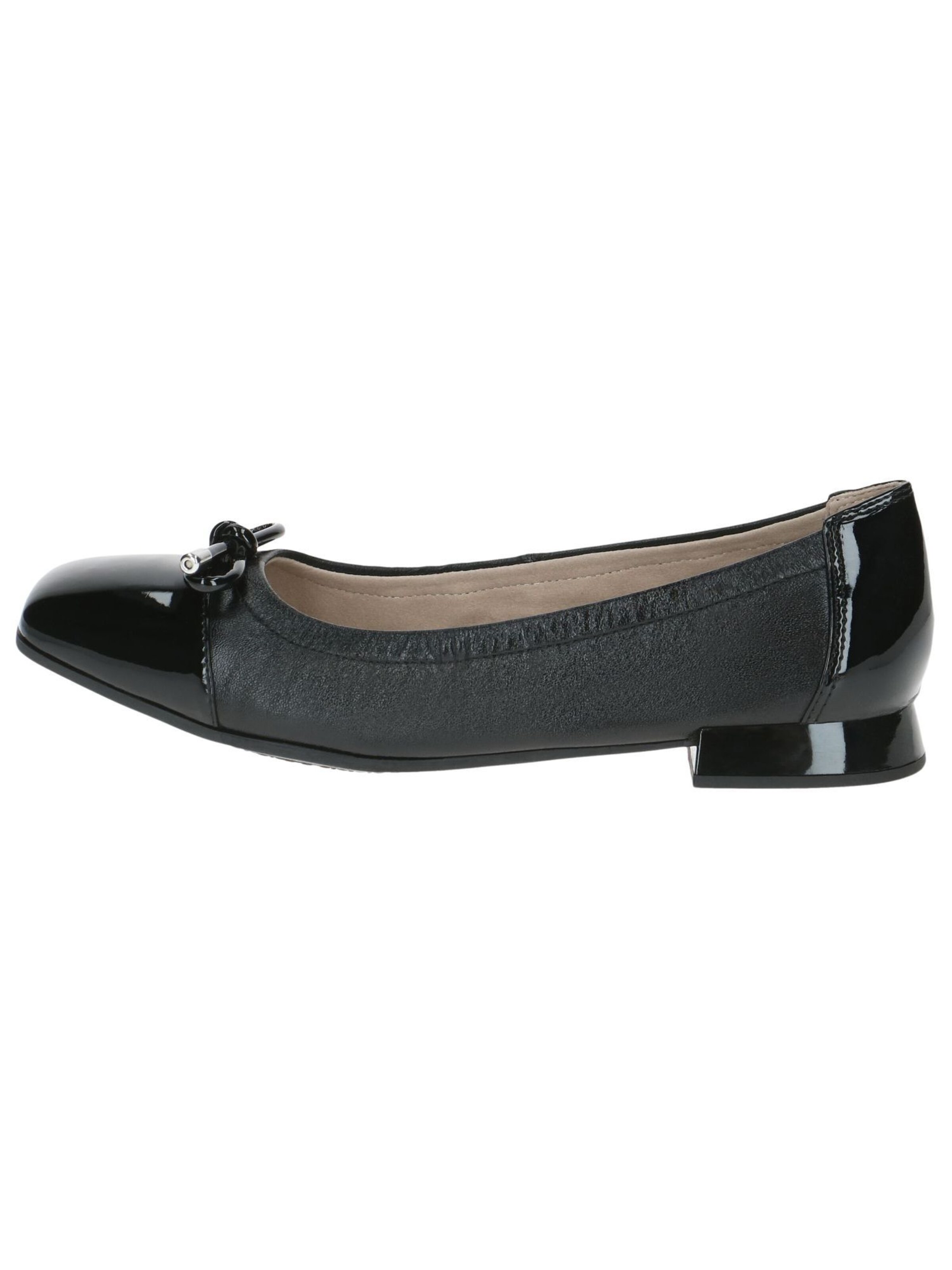 CAPRICE Ballet Flats in Black