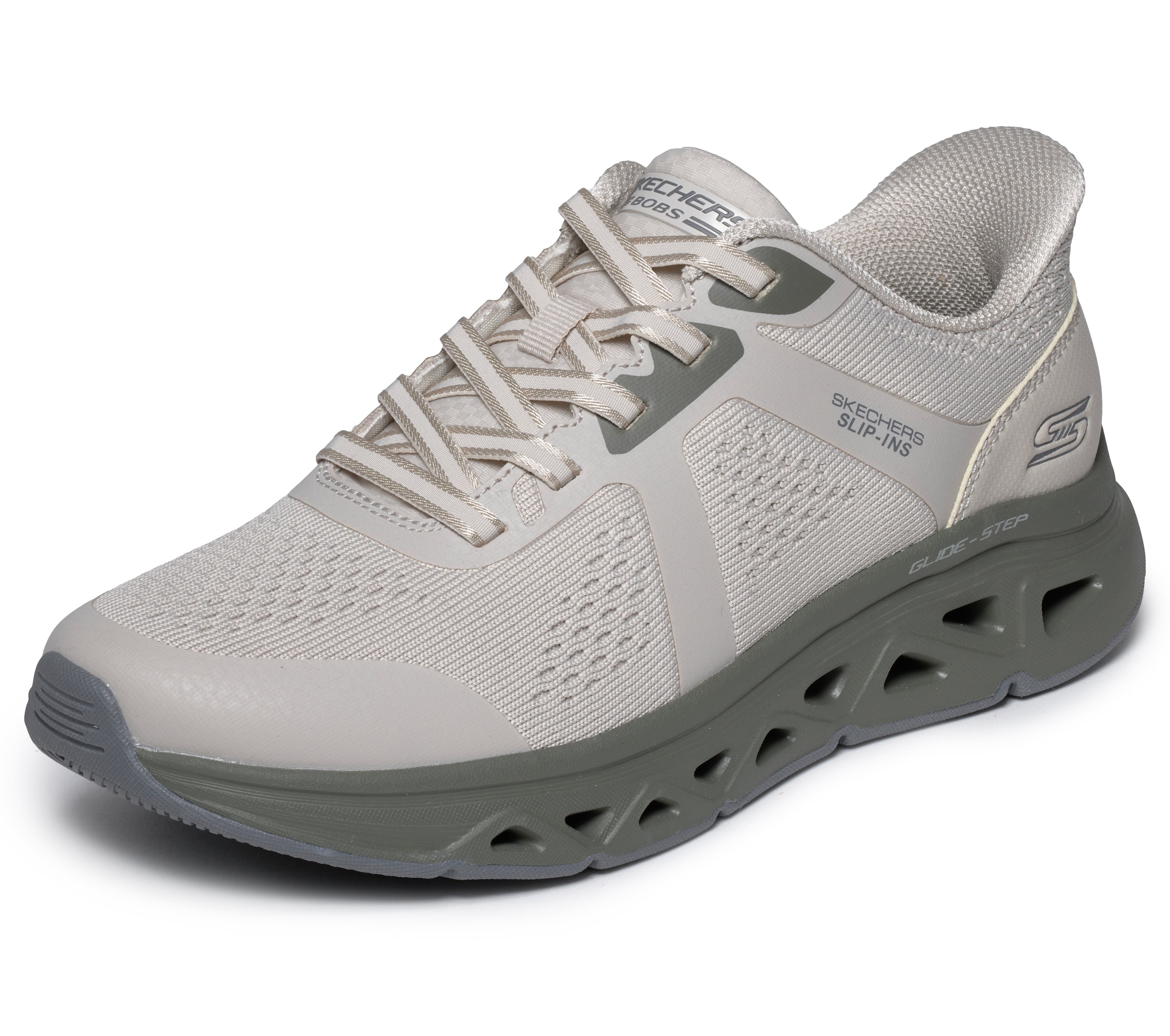SKECHERS Slip On in Grau: Vorderseite