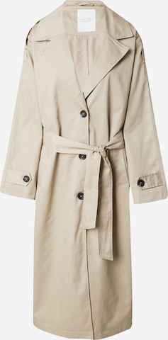 SISTERS POINT Between-Seasons Coat 'DAR' in Beige: front