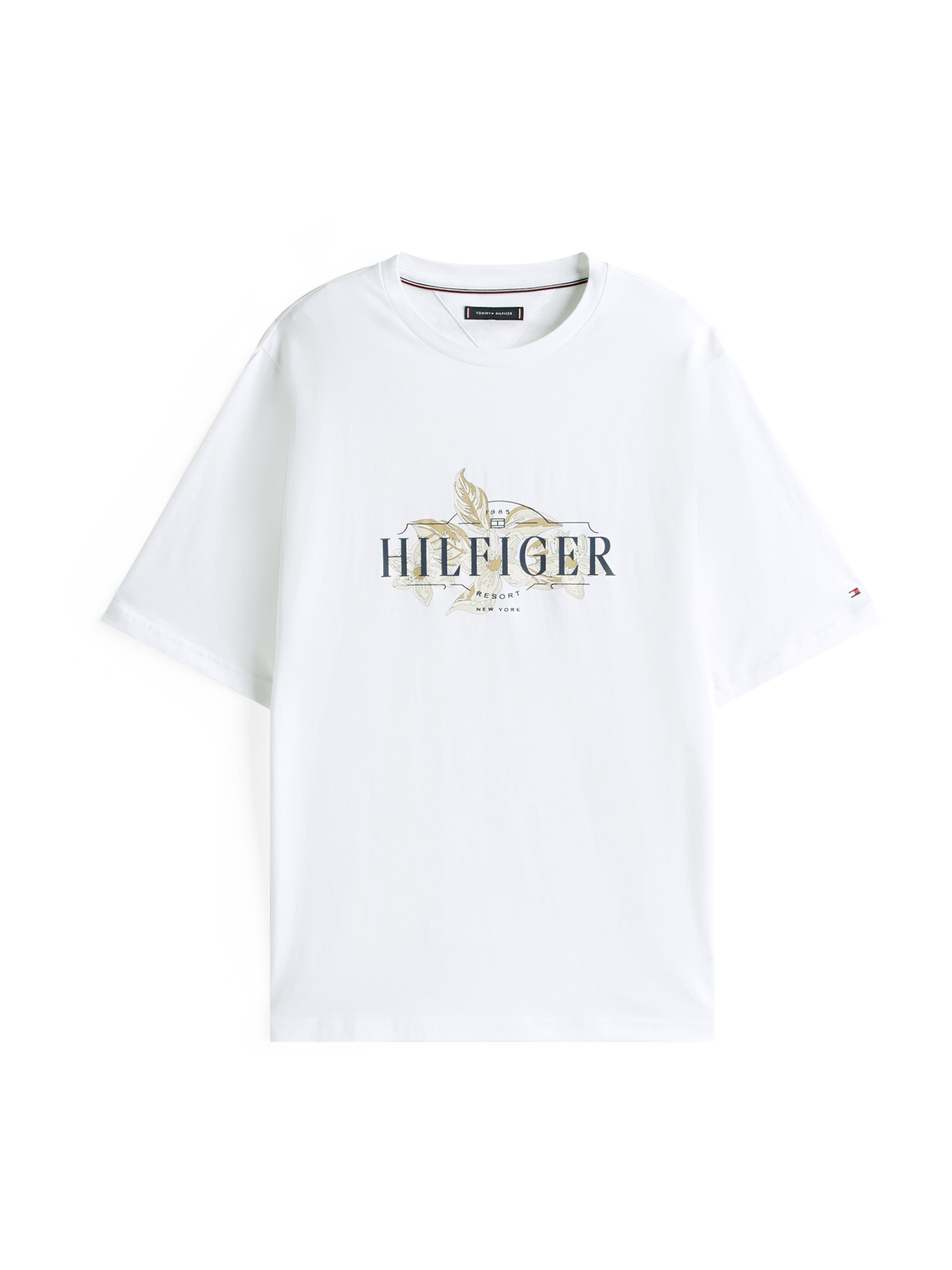 Tommy Hilfiger Big & Tall Футболка в Белый: спереди