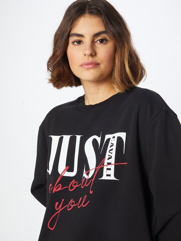 Just Cavalli - Sudadera en negro