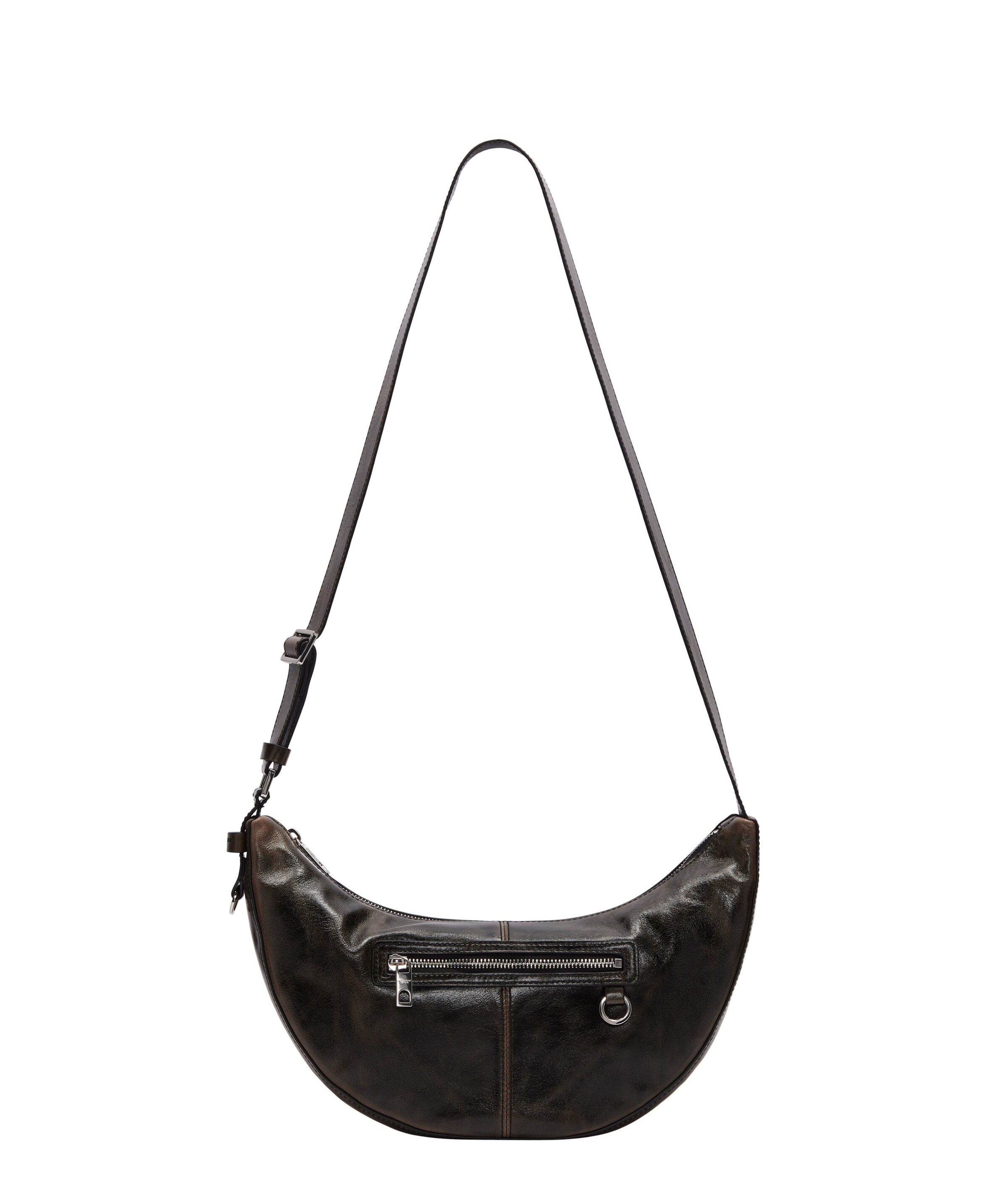 Liebeskind Berlin Shoulder Bag in Brown: front