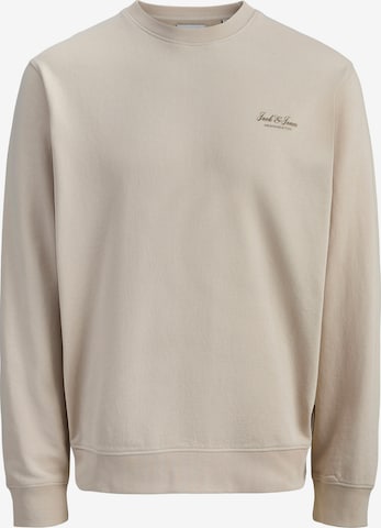 Jack & Jones Junior Sweatshirt 'JJEArchive' i beige: forside