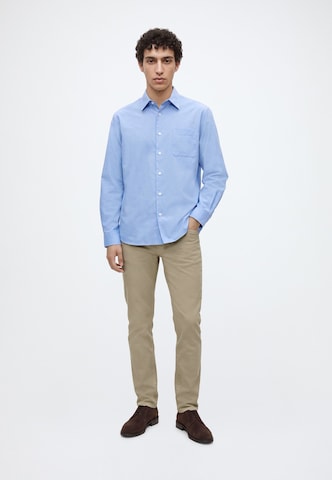 JJ Rebel Slimfit Kalhoty 'JREBGEORGE' – hnědá