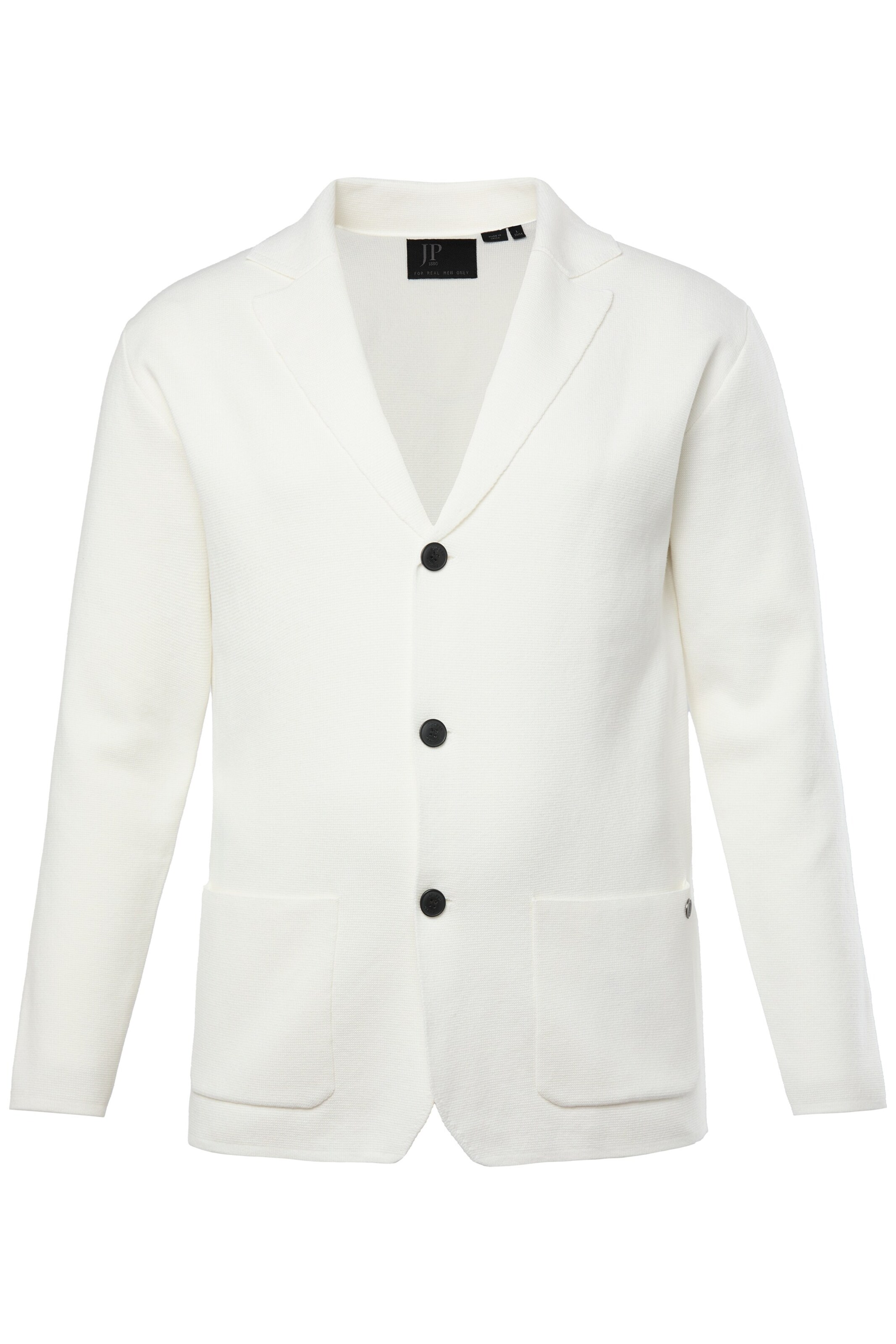 JP1880 Knit cardigan in White: front