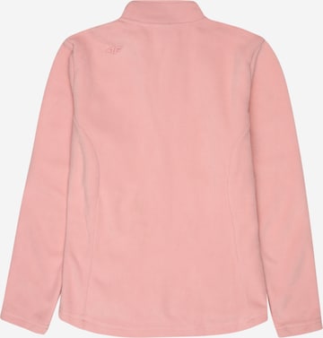 4F Athletic Fleece Jacket in Pink