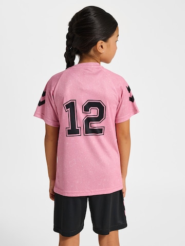 Hummel Performance Shirt 'Shimmer' in Pink
