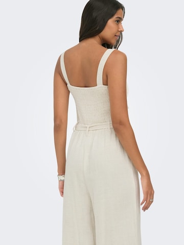ONLY Jumpsuit 'Siesta' in Beige