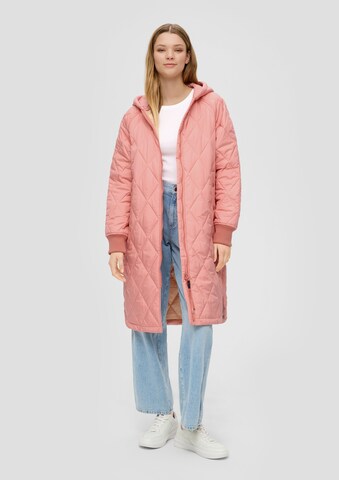 Manteau mi-saison QS en rose