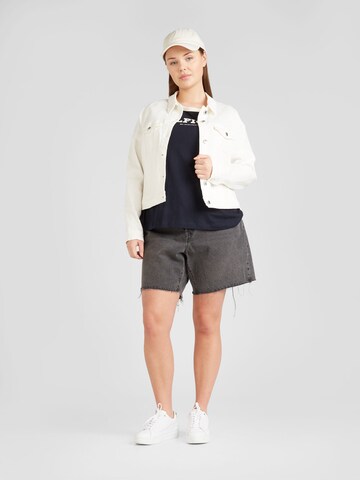 Levi's® Plusregular Traperice '501' - crna boja