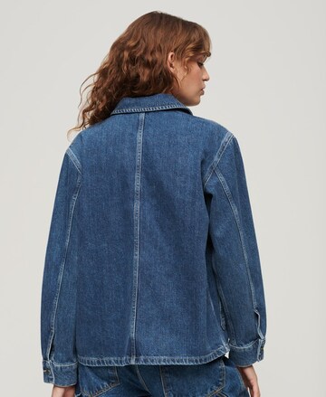 Superdry Between-Season Jacket 'Chore ' in Blue