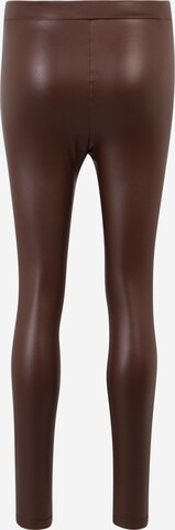 JDY Skinny Leggings 'STINE' in Brown