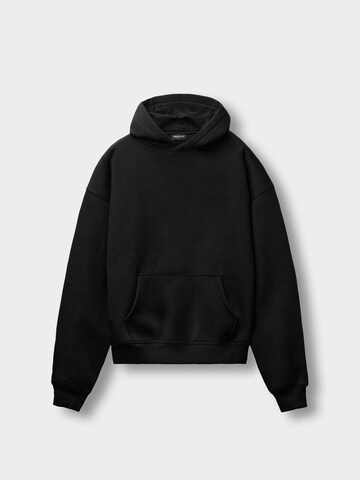 Burocs Sweatshirt 'Oversized' in Black: front