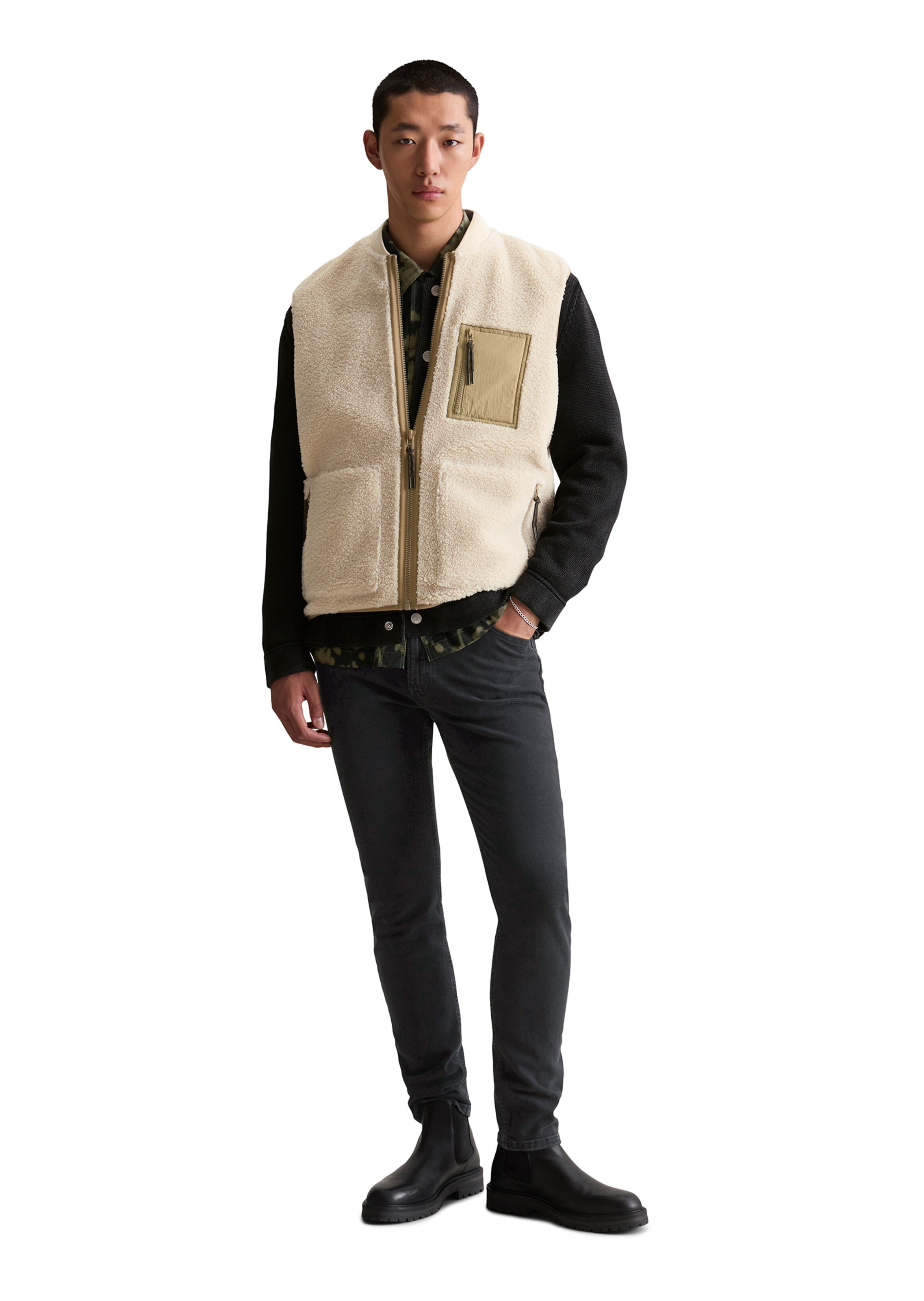 Gilet Marc O'Polo DENIM en beige