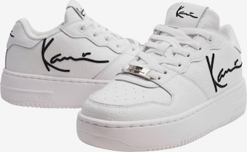 Baskets basses Karl Kani en blanc