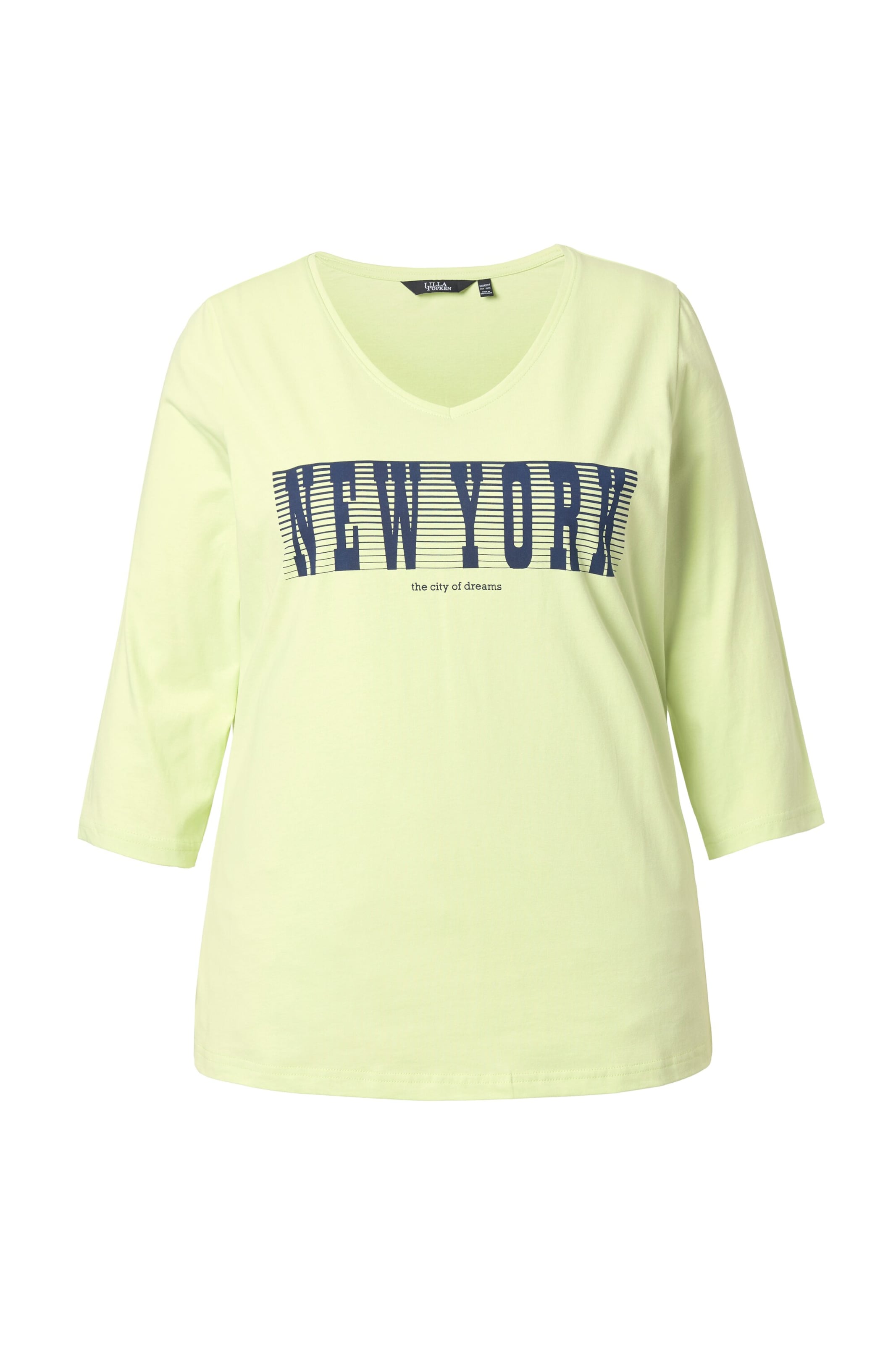 Ulla Popken Shirt in Groen: voorkant