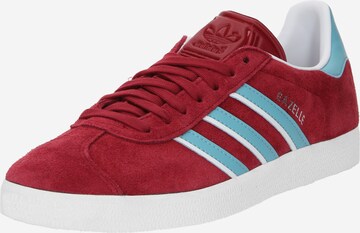 Sneaker bassa 'Gazelle' di ADIDAS ORIGINALS in rosso: frontale