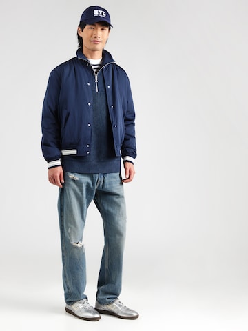 JACK & JONES Övergångsjacka 'JORGREENE' i blå