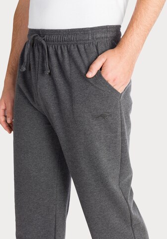 KangaROOS Regular Pajama Pants in Grey