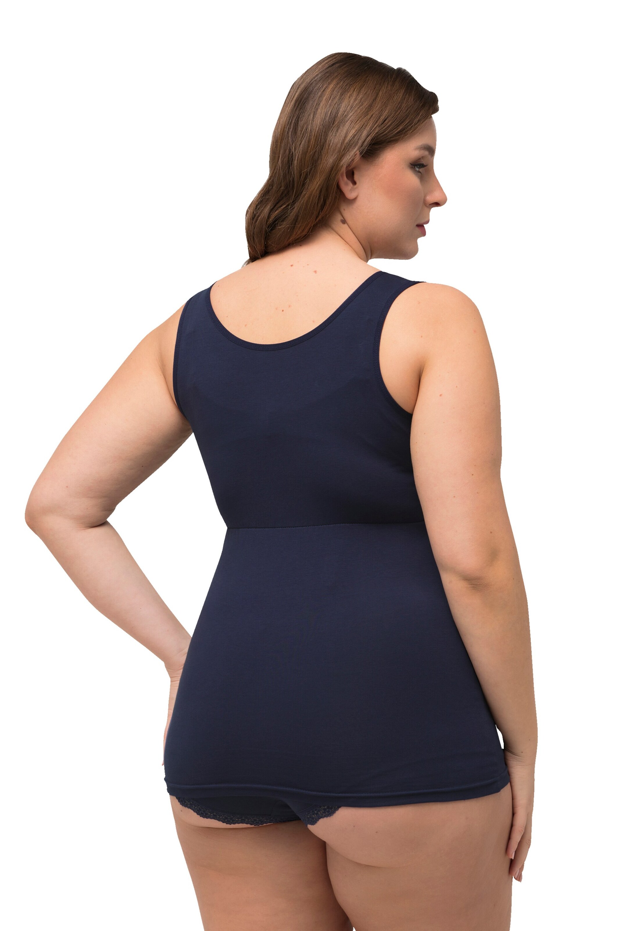 Ulla Popken Undershirt in Blue