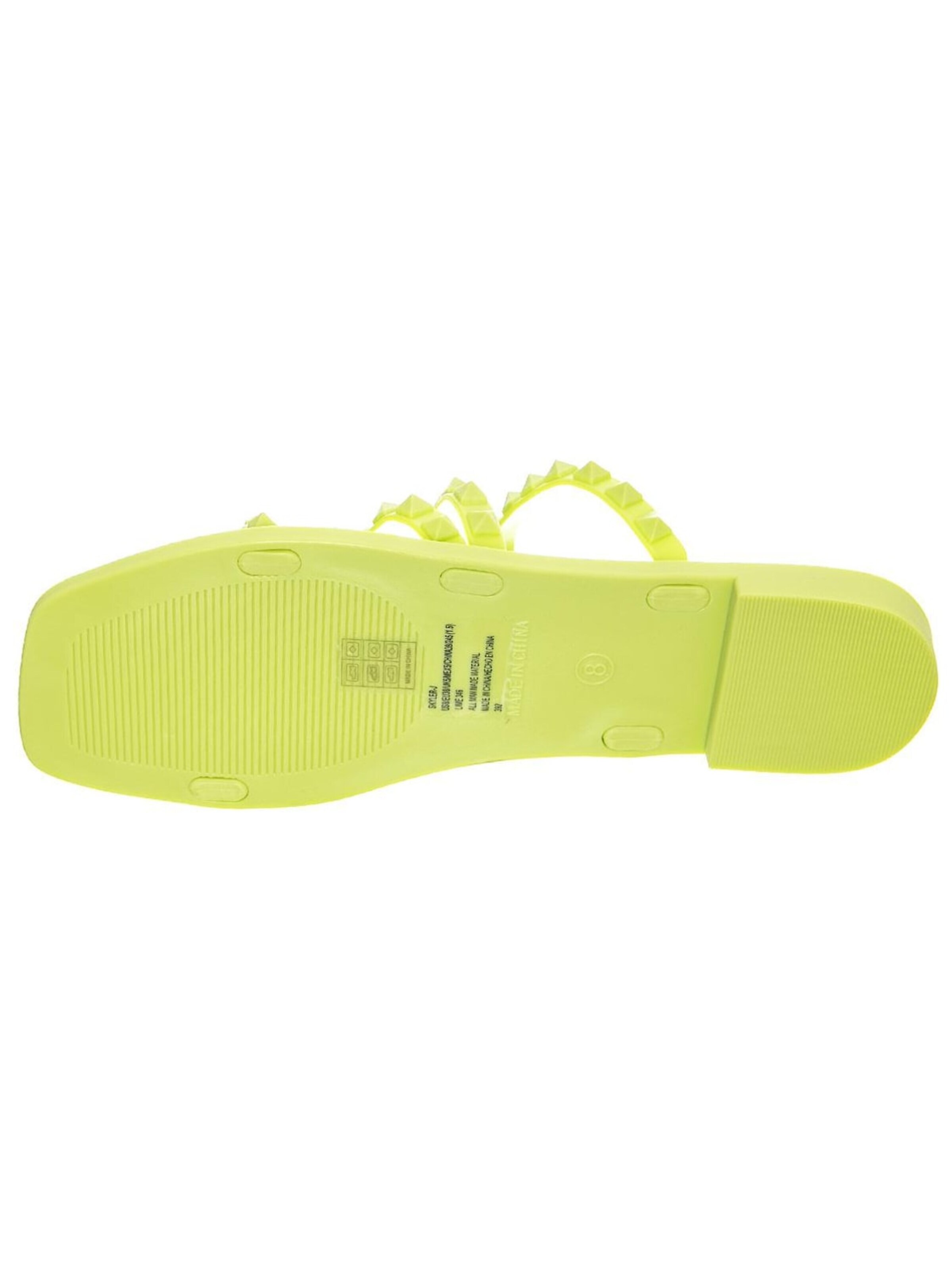 STEVE MADDEN Sandały 'Womens Skyler-J Lime Sandals' w kolorze zielony