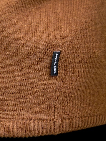 Pull-over 'JJEEmil' JACK & JONES en marron