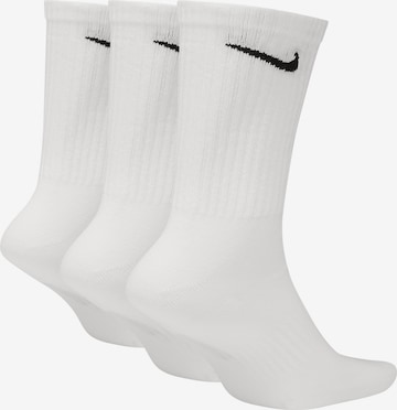 Chaussettes de sport 'Everyday Lightweight' NIKE en blanc