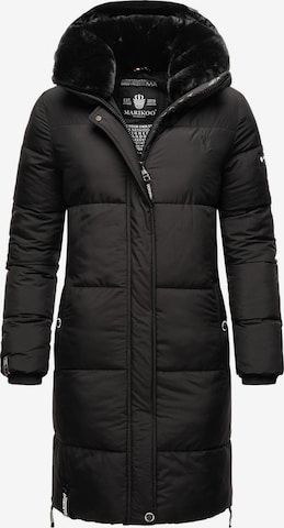 MARIKOO Χειμερινό παλτό σε μαύρο: μπροστά