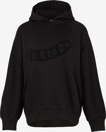 Volcom Sweatshirt 'Pistol' in Zwart: voorkant