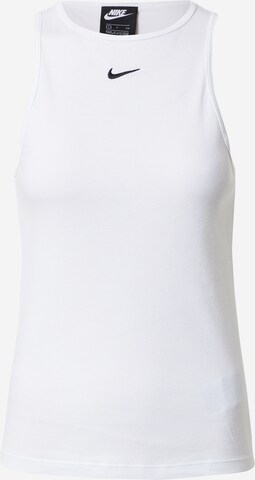 Nike Sportswear Top w kolorze biały: przód