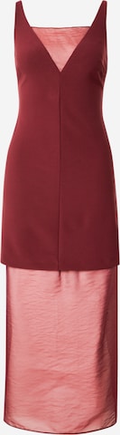 raudona Abercrombie & Fitch Suknelė: priekis