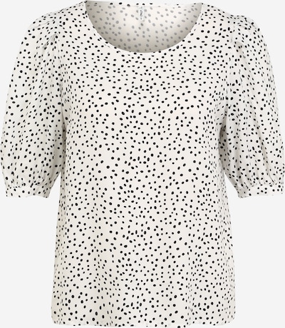 Only (Petite) Blouse 'KARMA' in de kleur Zwart / Offwhite, Productweergave