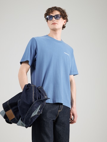 Abercrombie & Fitch Тениска в синьо