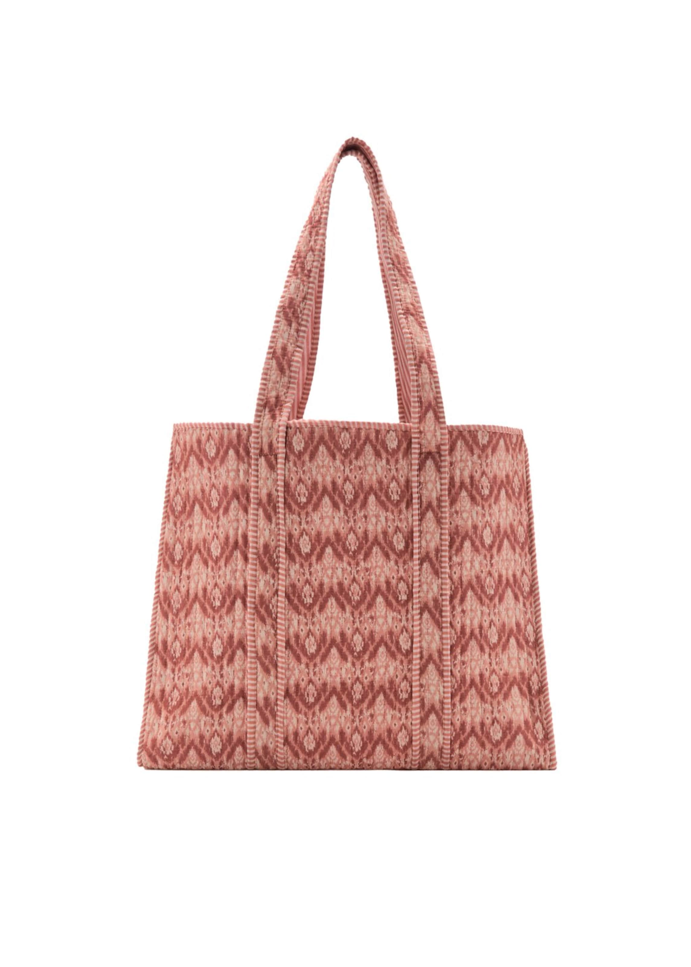 MANGO TEEN Shopper 'Ikatb' in Salmon / Rusty red, Item view