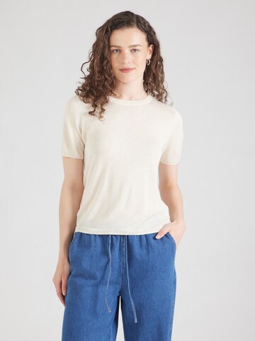 MSCH COPENHAGEN Pullover 'Rini Kobra' in Beige: Vorderseite