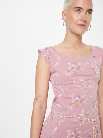 Ragwear Sukienka 'TAMMI' w kolorze różowy