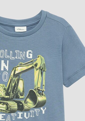 s.Oliver Shirt in Blauw
