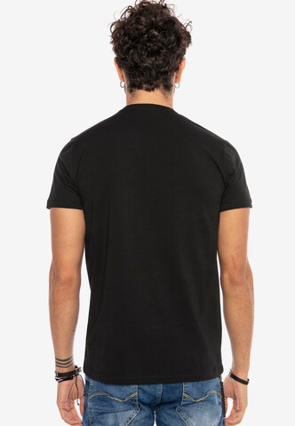 Redbridge T-Shirt 'Thornton' in Schwarz