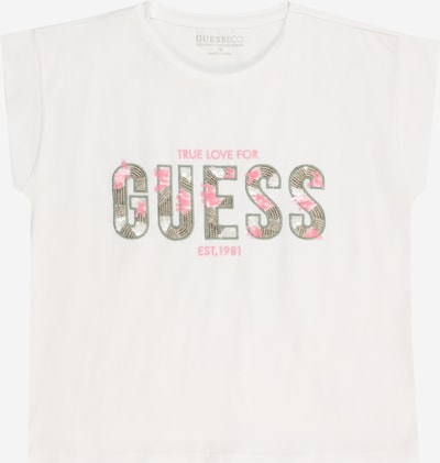GUESS Shirt in Mixed colors / White, Item view
