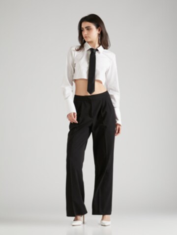 2NDDAY Wide leg Pleat-front trousers 'Mille' in Black