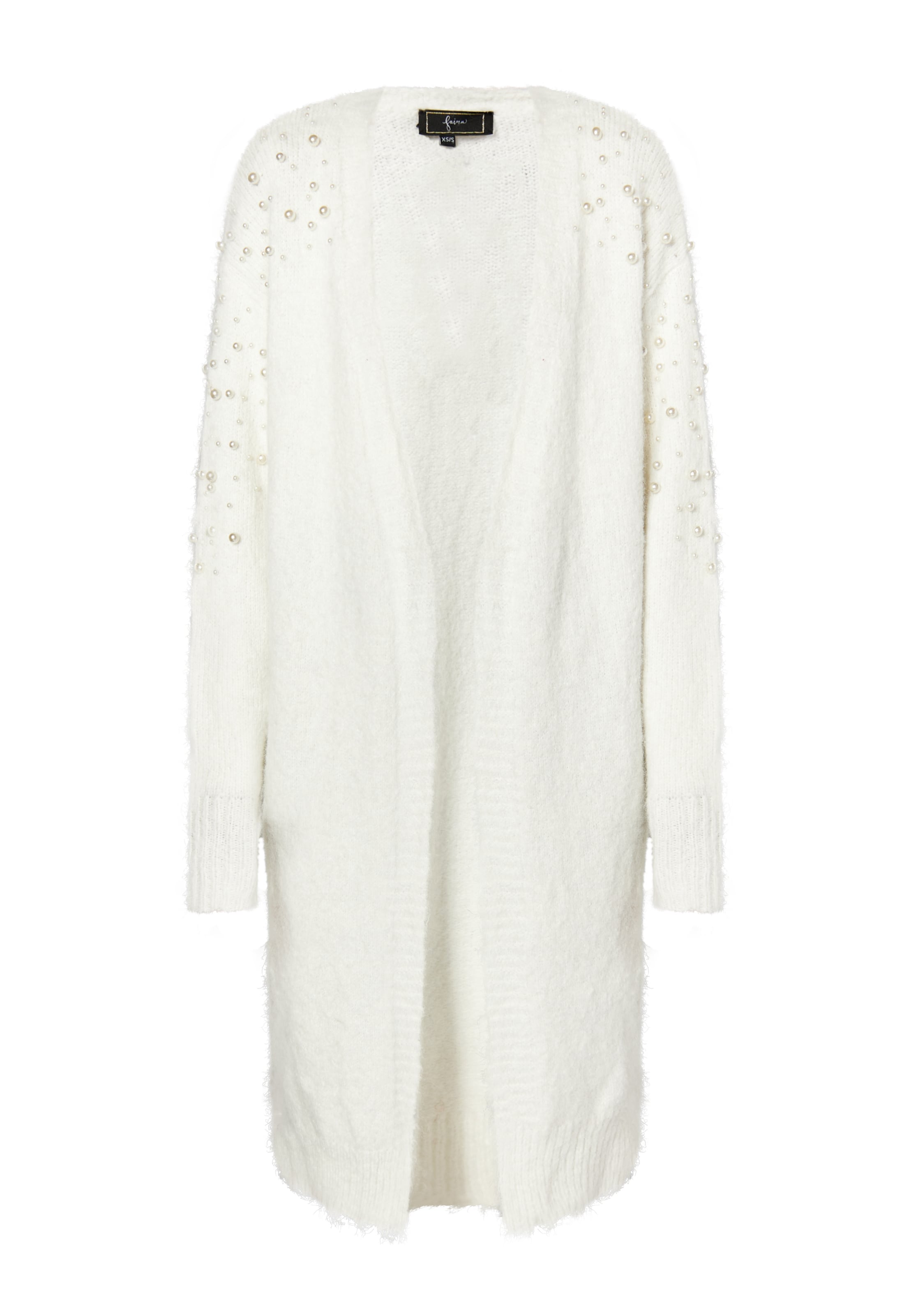 faina Kampsun, värv valge: eest vaates