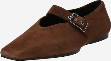 VAGABOND SHOEMAKERSBalerinke 'WIOLETTA' - smeđa boja: prednji dio