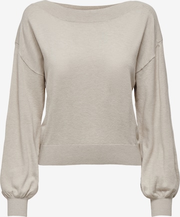 Only Petite Sweater 'Cozy' in Beige: front