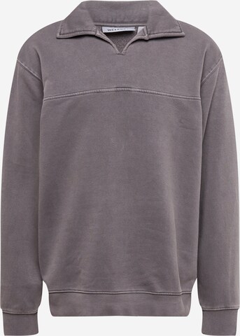 WEEKDAY - Sweatshirt 'Clark' em cinzento: frente