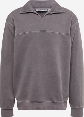 WEEKDAY Sweatshirt 'Clark' in Grey: front